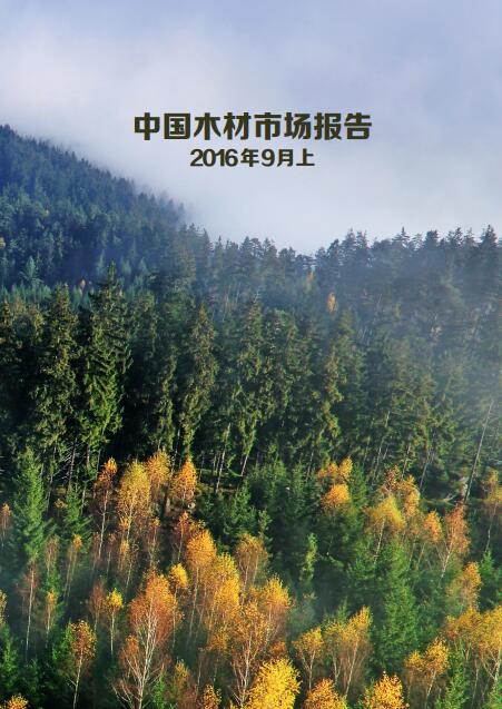 中国木材市场报告（2016年9月上）